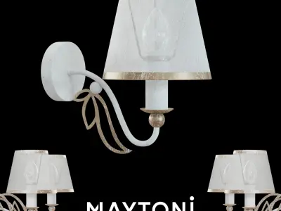 Sconce Milea ARM824-WL-01-W Maytoni Classic Free 3D model