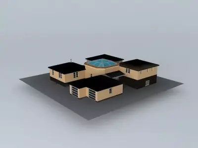 Ramp House Free 3D model