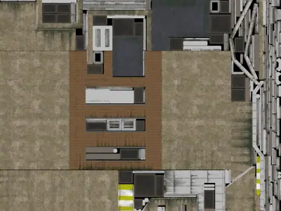 Apartment 01 Low-poly 3D model
