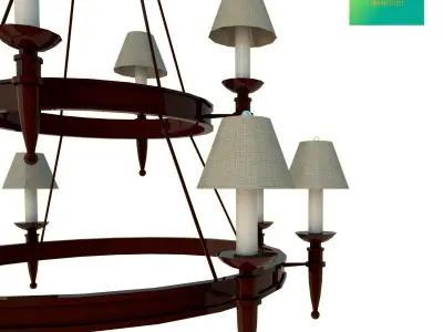 Pendant Lamp Chandelier Design 3D print model