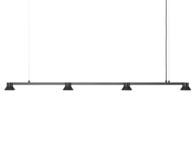 Hat Linear Pendant Lamp by Normann Copenhagen 3D model