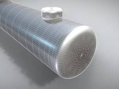  Modern Metal Lattice Bench High Poly 3D model