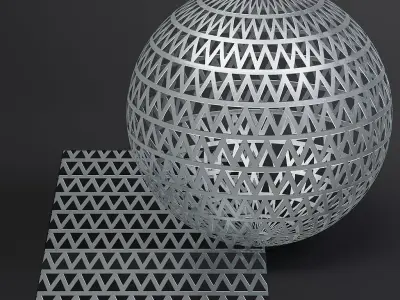 Metal vol09 Perforated 8K Seamless PBR Materials Texture