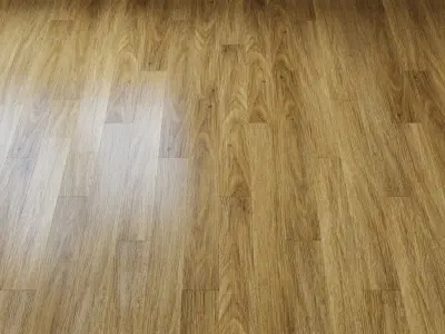 Alpine Floor Ultra ECO5-21 quartz-vinyl tile red oak 3D model