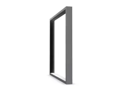 Modern Minimalist Picture Window - window 3D Model 3D model