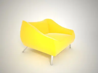 08 CARMEL CHAIR 3D model