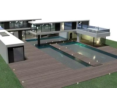 Modern Villa 3D model