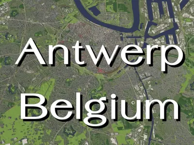 Belgium - city and urban 3D Model Pack
