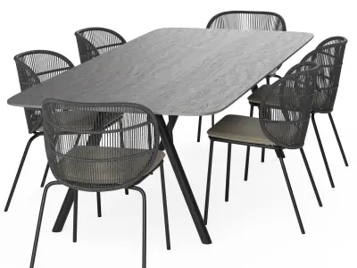 Kodo dining table 3D model
