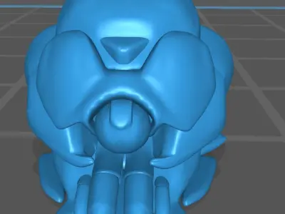 Starcraft Reaver 3D print model