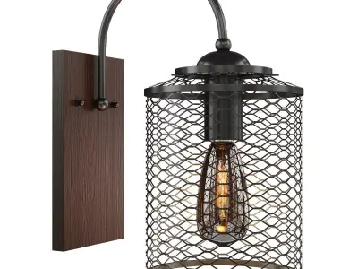 Susannah Wall Sconce Low-poly 3D model