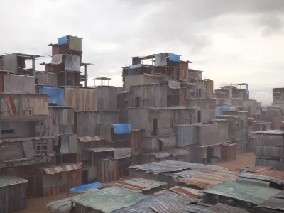  Shantytown modules Informal Settlement assets 
