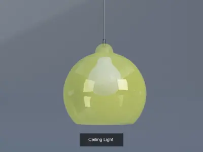Ceiling Light Collection 3D Model Pack