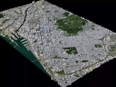 Montreal - Canada 3D model
