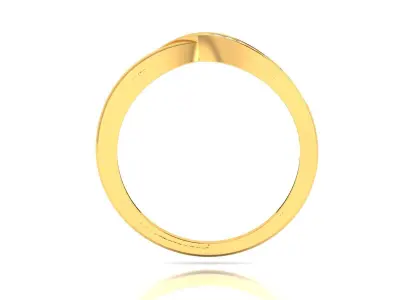 Solitaire Engagement Women Ring 3D print model buy