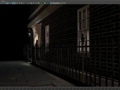 10 Downing Street - London England 3D DESIGN ARCHITECTURAL MODEL 3D model