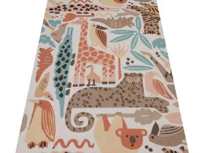 Rug Set 859 3D model