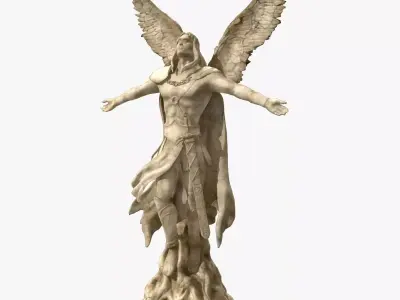 Angel Statue 3D model