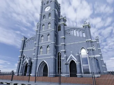  Cathedral Church of Christ Marina Lagos  3D model