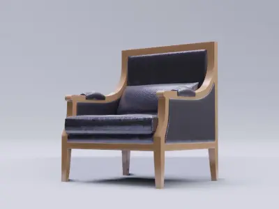 Chair 04 model in Blender 3D model