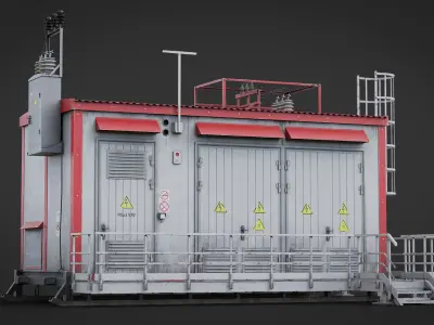  Industrial Electric Substation Realtime 