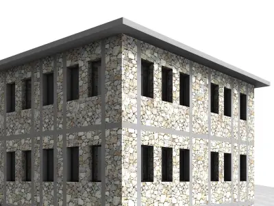 Stone House 3D model