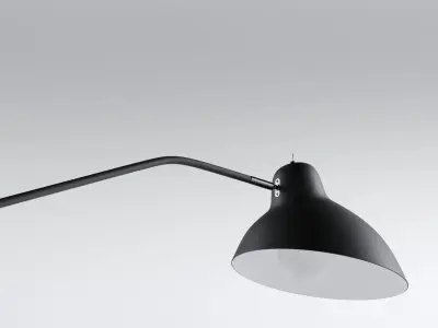 Demand wall lamp 3D model