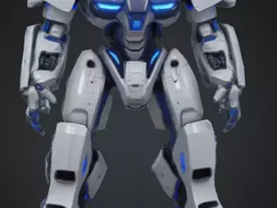 sci-fi Robot 3D print model