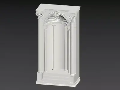 European-style Archway 3D model