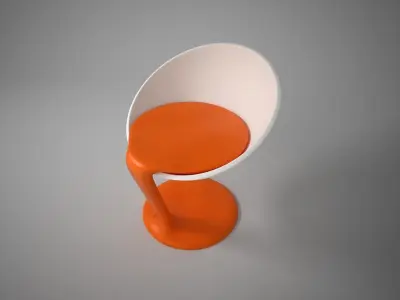 02 MELTHING CHAIR  3D model