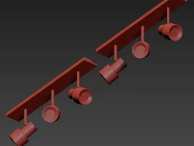 Ceiling Lamps CENTRSVET 25 3D model