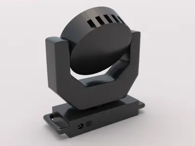 Moving Head Spot Wash 02 3D model