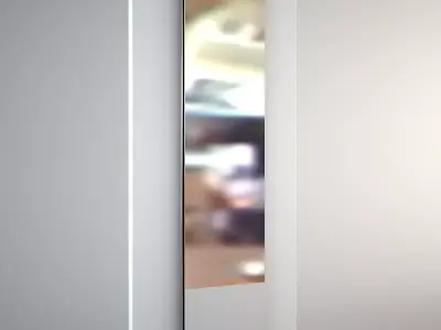 Bathroom Radiator Scirocco Dress Mirror Low-poly 3D model