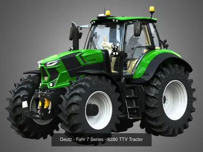 Farming Vehicles and Tools - Package5 - Tractors