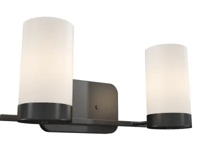 Elevate 2-Light Bath Vanity Wall Light 3D model