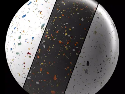 Terrazzo Materials 12- Pbr 4k Seamless Texture