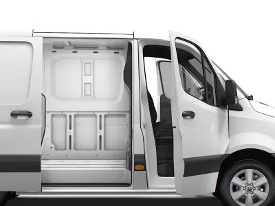 Mercedes Benz Sprinter L1H1 FWD HQ Interior 2025 3D model