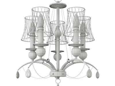 Lussole Lgo Arivaca Chandelier 3D model purchase