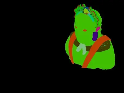 Forest - Religion - Statues 01 3D model