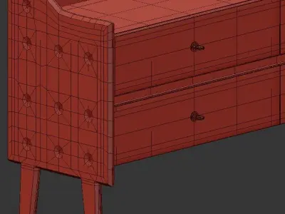 LESTER SIDEBOARD 3D model
