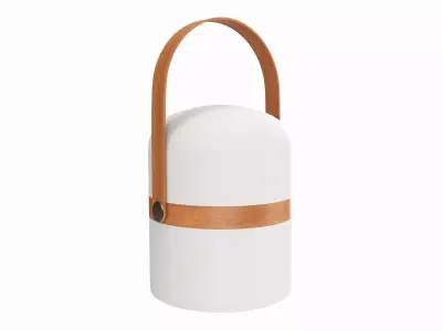 Outdoor and indoor portable lamp 03 3D model