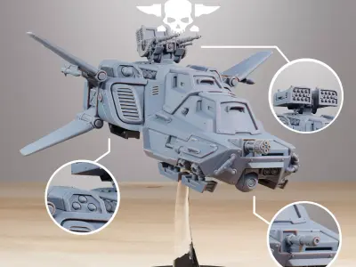 Socratis Speeder 3D print model