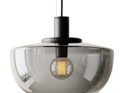 Bank pendant lamp from MENU 3D model
