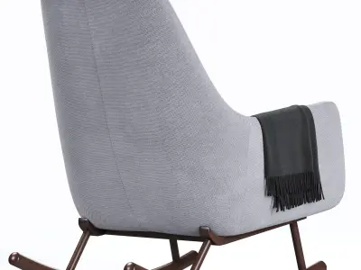 Saic Quantam Rocking Chair 3D model