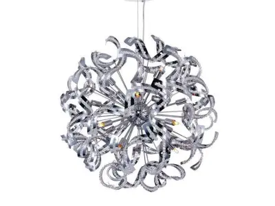 Fritz Light Globe Chandelier 3D model