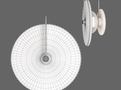 Alabaster Wall Lamp 3D model