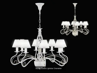 782 Esedra Lightstar Collection of Lamps 3D Model Pack