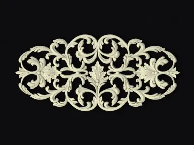 Decor for furniture 3D model 43