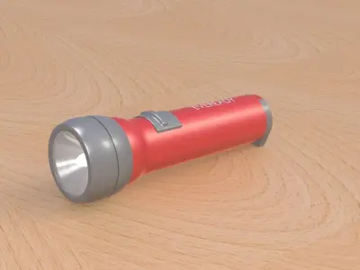 Torch light Free 3D model
