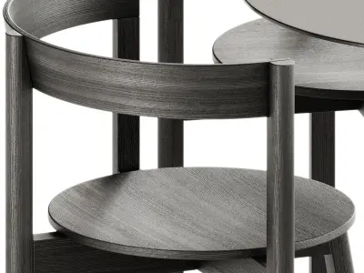 L5 JAZZ Chair By LOEHR design and Neu Round Table by Hay 3D model